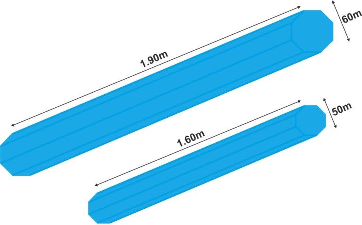 Garbolino Beschermbuis Octogonal Anti-UV - Maat : 50mm - 1.60m