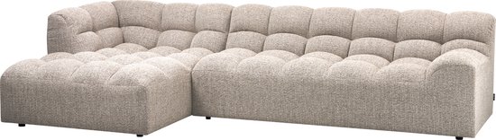WOOOD Chaise Longue Links Allure - Polyester - Naturel - 79x324x165