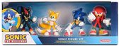 Set Cadeau Sonic the Hedgehog: Wave 1 - 4 Figurines