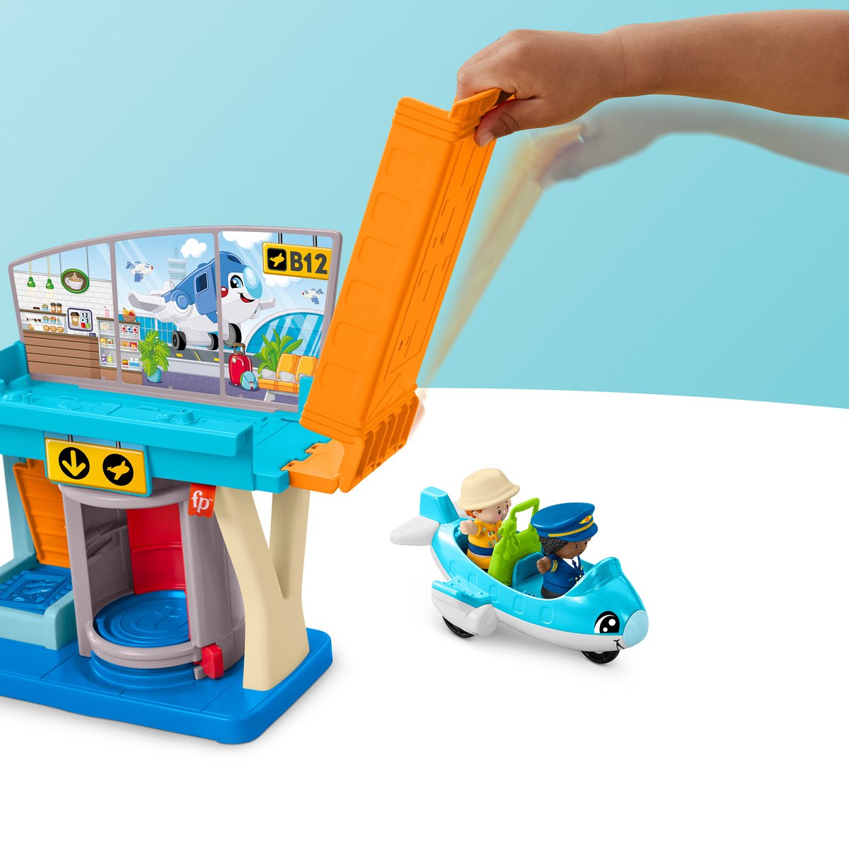 Fisher-Price Little People - Dagelijkse Avonturen Vliegveld — afbeelding 7