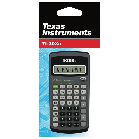 Texas Instruments Calculatrice TI-30XA, Calculatrice scientifique
