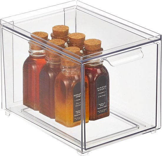 Snackorganizer met 2 niveaus - verwijderbare snoepschaal met veilig Snackorganizer met 2 niveaus - verwijderbare snoepschaal met veilig