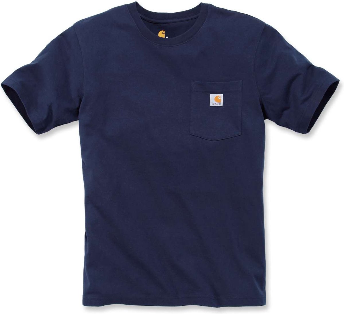 Carhartt Herren T-Shirt Workw Pocket T-Shirt S/S Navy-XS