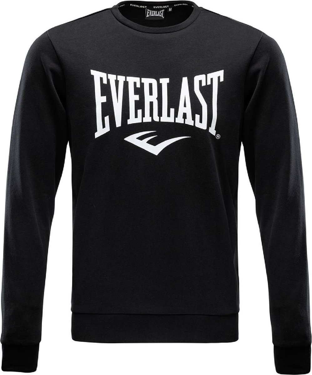 Everlast California - Crewneck Sweater- Katoen - Zwart - XXL