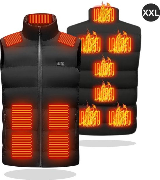 De warmste elektrisch verwarmde dames bodywarmer! Tot 50 graden