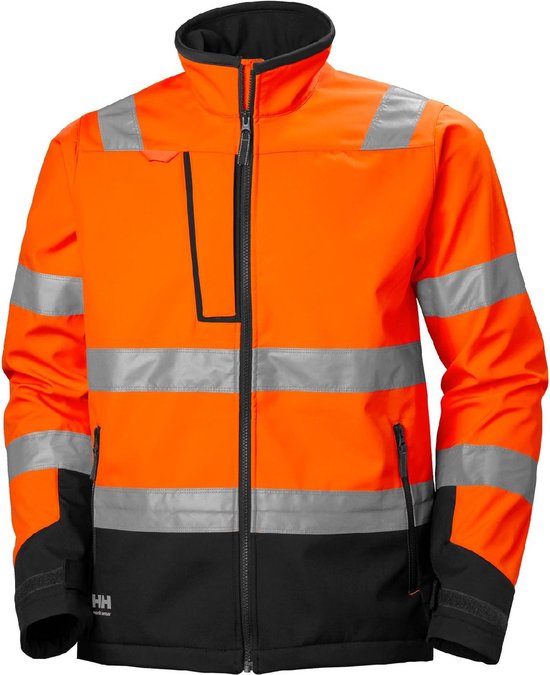 Helly Hansen Jacke Alna 2.0 Softshell Jacket Orange/Ebony-3XL