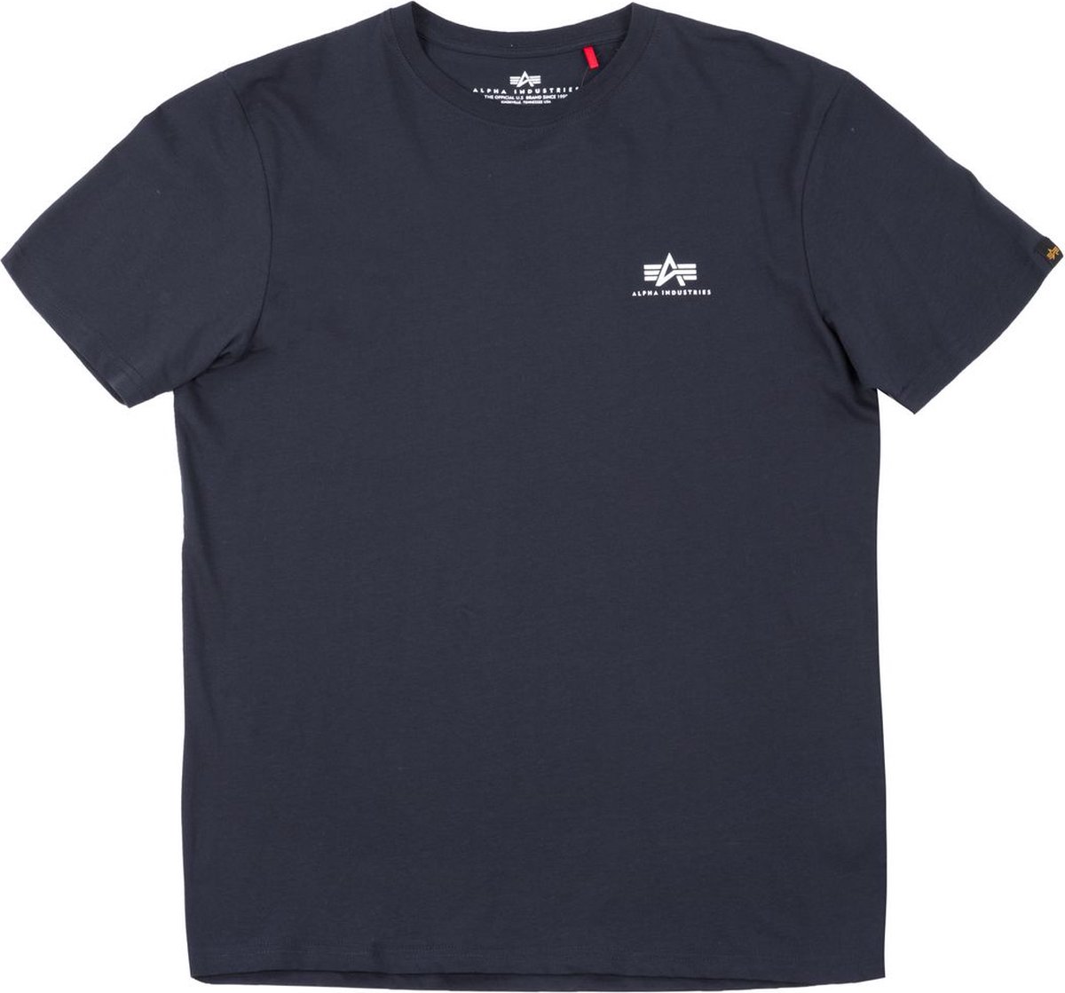 Alpha Industries Basic T Small Logo T-Shirt / Unisex Rep.Blue-M
