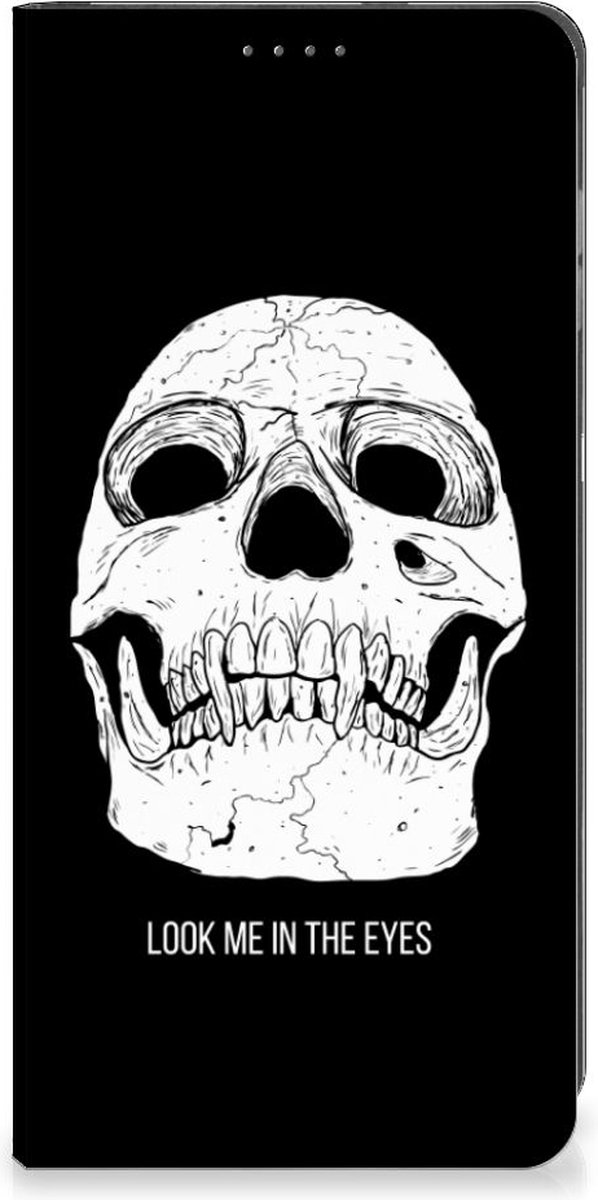 Mobiel BookCase Motorola Moto G14 Skull Eyes