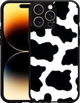 Étui rigide Cazy adapté à iPhone 14 Pro Max Taches de vache