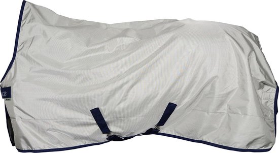 Bucas Freedom Turnout Light Pferdedecke - Wasserdicht & Atmungsaktiv In Navy/Silver