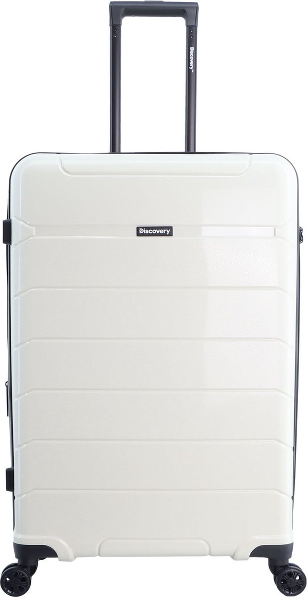 Discovery Skyward Harde Koffer / Trolley / Reiskoffer - 75 cm (Large) - Wit - Wit / Large