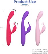 Sherry - G-spot - Vibrators voor Vrouwen - Vibrator - Clitoris Stimulator - Sex Toys voor Vrouwen - Erotiek - vagina vibrator - Seks speeltjes - vibrator voor koppels – Seks toys - Rabbet vibrator