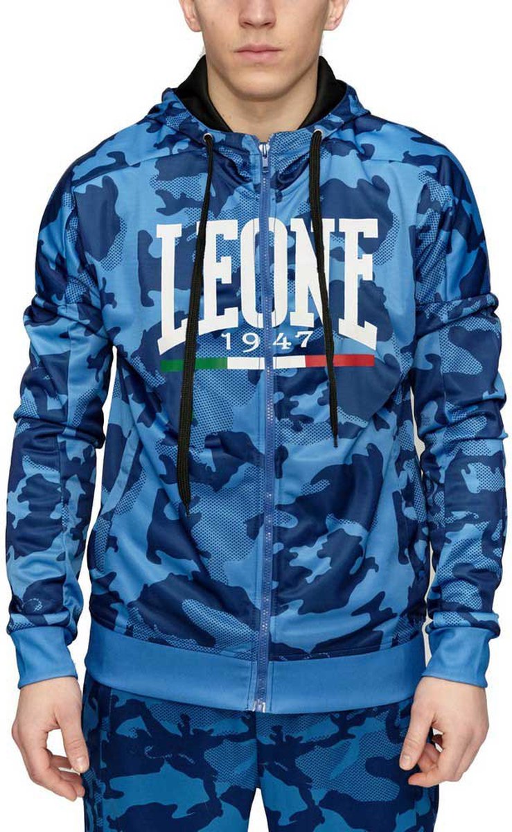 Leone1947 Ita Sweater Met Ritssluiting Blauw M Man