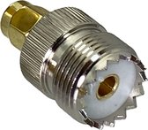 UHF (v) - SMA (m) adapter - 50 Ohm