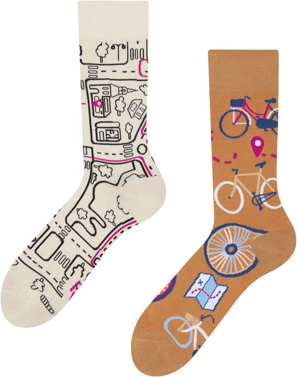 Dedoles Sokken - Regular Socks City Bike - Unisex - Maat - 39-42