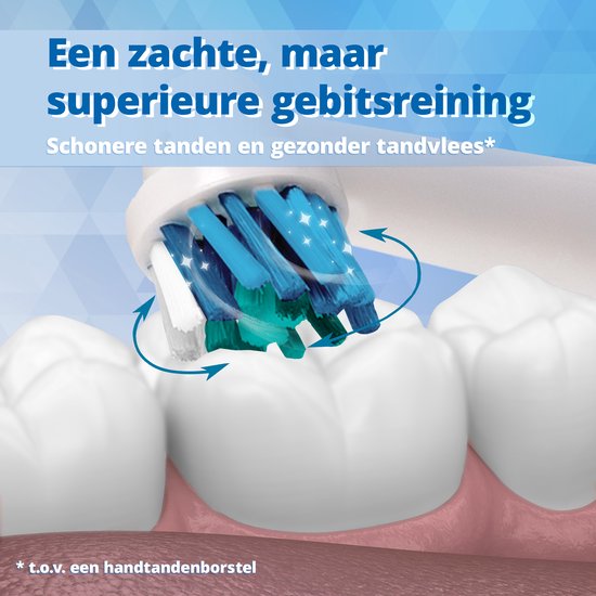 Optismile Oral B Opzetborstel 6x - Tandenborstel Opzetborstels - Opzetstukjes - Wit - Opti Smile