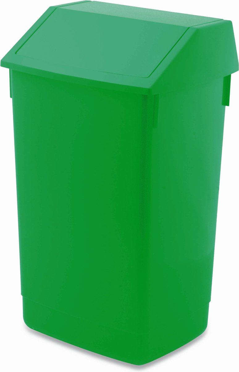 Goedkoopste Prullenbak 'Sem' - 60 liter - Afvalbak - Afvalemmer - Groen