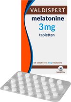 Valdispert Melatonine 3mg - 2 x 30 tabletten