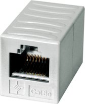 Telegärtner RJ45 Netwerk Adapter CAT 6 [1x RJ45-bus - 1x RJ45-bus] Alpine-wit