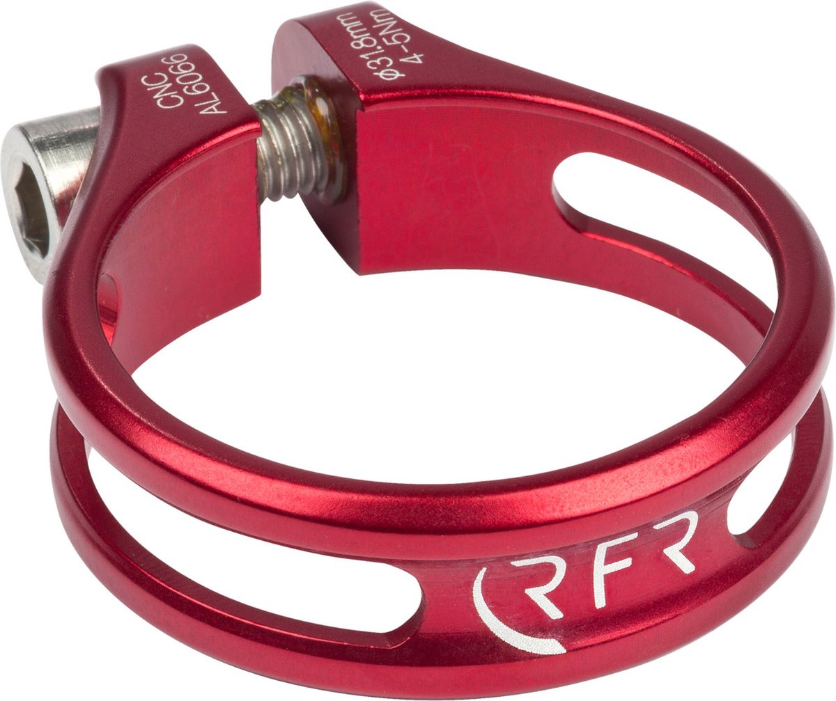 RFR Zadelpenklem ULTRALIGHT 31,8 RED