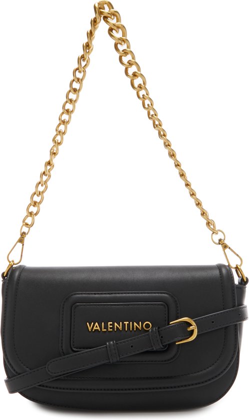 Valentino Bags Snowy Re Dames Crossbody tas/Handtas/Schoudertas Kunstleer - Zwart