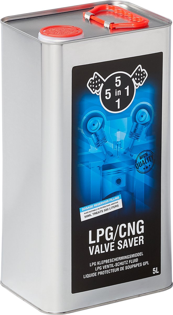 5in1 LPG klepsmeermiddel 5liter