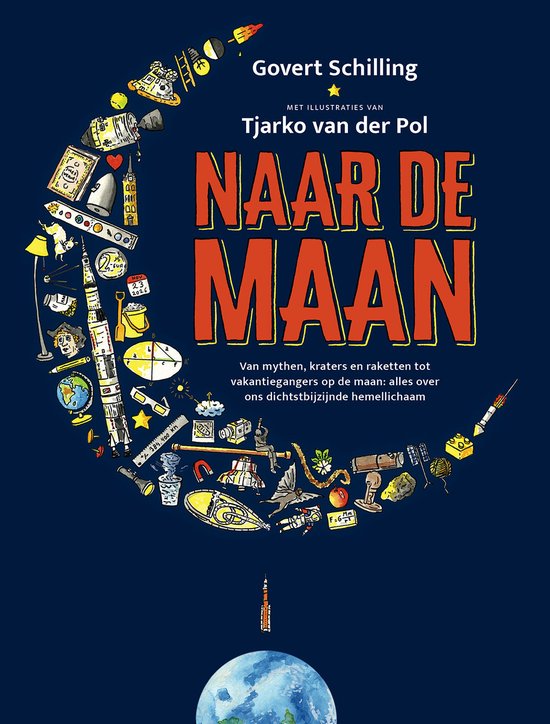 Naar de maan - cover