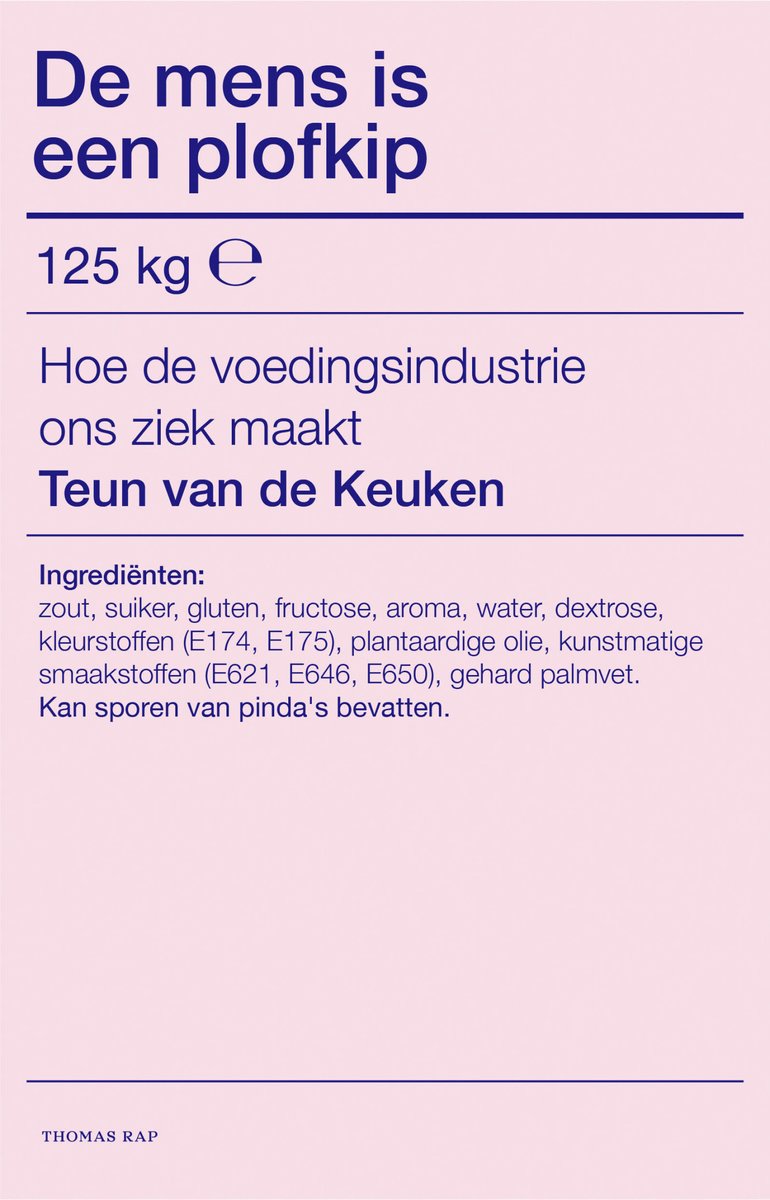 De mens is een plofkip op Prijzenvolger.com