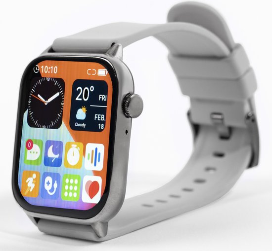 Aptkdoe smartwatch Homme Femme 47mm HD Écran Horloge Avec Podomètre