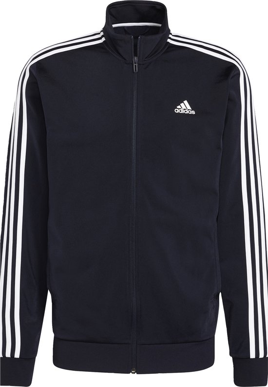 adidas Sportswear Primegreen Essentials Warm-Up 3-Stripes Trainingsjack - Heren - Blauw- S