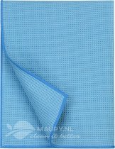MAUPY Droogdoek 3 STUKS Blauw - Voor badkamer, auto, ramen, douche - drying towel