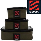 Sonik pouch set | 3 accessoirezakjes