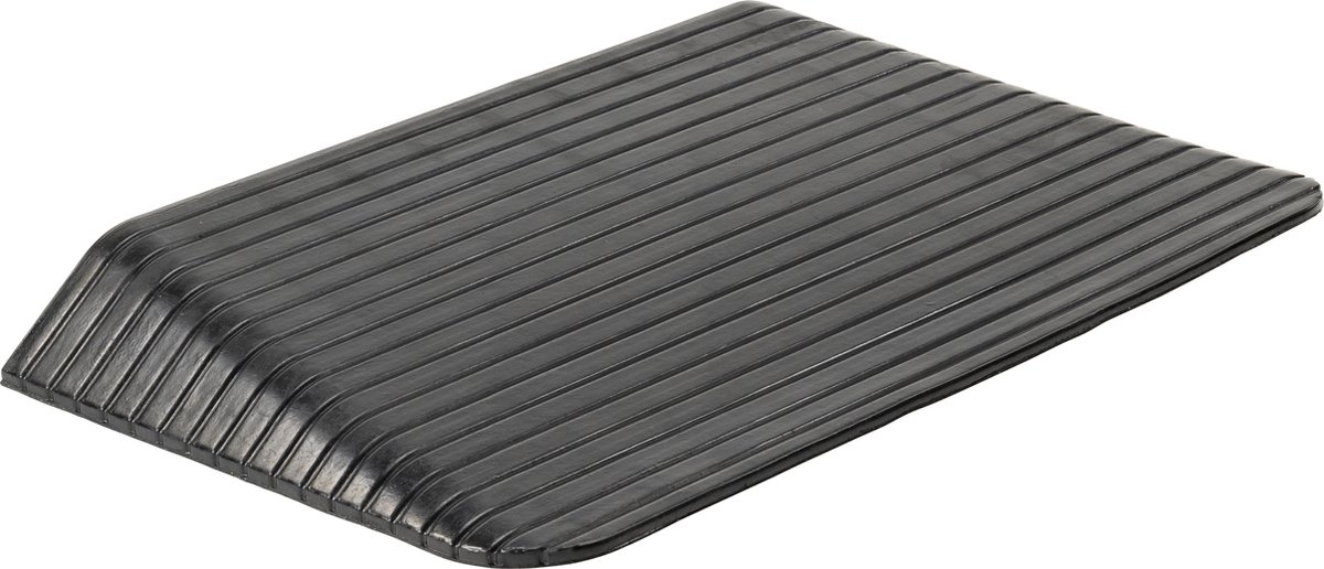 Goedkoopste Rubberen drempelhulp 8,9 cm - 89 mm - Antislip - Oprijplaat Drempelhelling Drempelplaat Oprijhelling - 90 cm breed