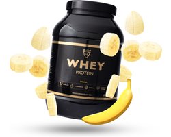 Rebuild Nutrition Whey Proteïne - Banaan smaak - Whey Protein - Proteïne Poeder - Hoogwaardige Eiwitpoeder - 40 Eiwitshakes - 1000 gram