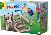 SES - Finntoss - Fins kegelen original - echt houten onderdelen - in handige bewaartas