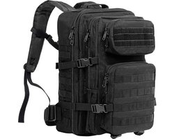 Homery Tactische Rugzak 40L – Militaire Backpack Heren & Dames – Survival Rugzak – Wandelrugzak – MOLLE Systeem – Laptopvak – Spatwaterdicht – Hiking Bag