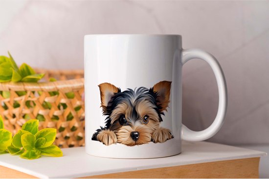 Mug Yorkshire Terrier - chiens - cadeau - présent - chiots - chiotamour - doglover - doggy - chiens - chiot amour - mon chien - amour chien - monde canin