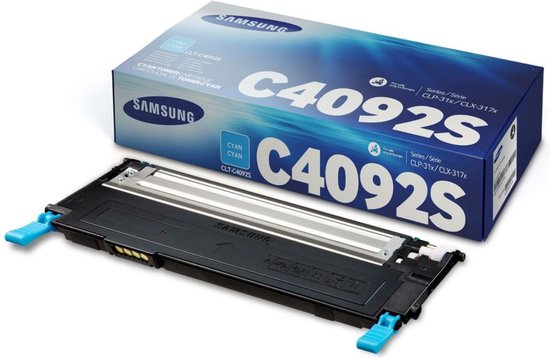 ORIGINEEL CLTC4092SELS|C4092 Samsung CLP-310 / 315 Tonercartridge - Cyaan