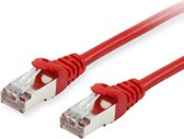 Equiper 605520 câble réseau 1 m Cat6 S / FTP (S-STP) Rouge