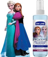 Forte Sweden Disney Frozen 2 Anti Klit Spray Blueberry - Prinses Anna & Elsa - 200 ml - Anti Klit Spray Kinderen - Detangling Spray