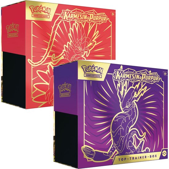 Pokémon Sword & Shield: Crimson & Purple Top Trainer Box *DUITS*