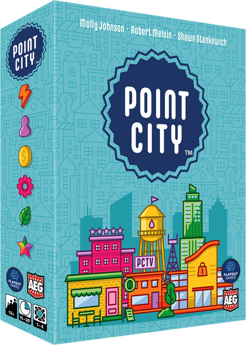 Point City - Kaartspel - Engelstalige Versie - Alderac Entertainment Group
