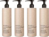 The Spa Collection - Bergamot - Shampoo + Body Wash + Conditioner + Handzeep - 400 ml - Pompfles - Set van 4 stuks