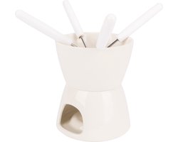 Cosy&Trendy Chocolade Fondue - Porselein - Ø 11,5cm -Wit