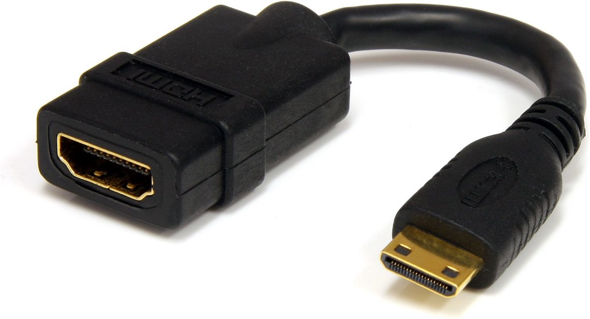 Image of StarTech.com 12cm High Speed HDMI Kabel HDMI naar HDMI Mini F/M