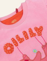 Hoppy sweater 35 Nicky velvet with artwork Hanging On Pink: 110/5yr