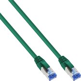 Patchkabel van de hoogste kwaliteit voor een professionele verbinding van netwerk en servers in gigabit en 10 gigabit marge Pintoewijzing TIA/EIA 568B2.1 kabel: SSTP PIMF 4x2xAWG26/7 mantel halogeenvrij, LSZH-IEC332-1, ROHS conform<
