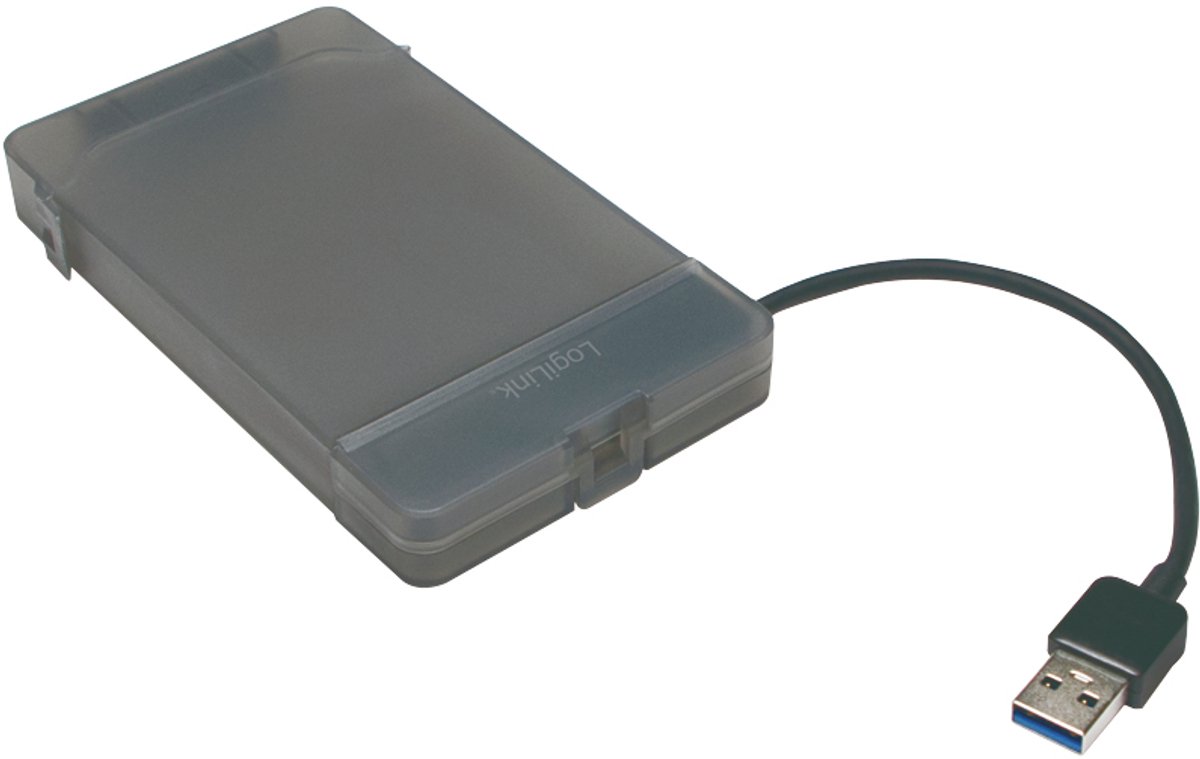 LogiLink AU0037 behuizing voor opslagstations 2.5'' HDD-/SSD-behuizing Grijs