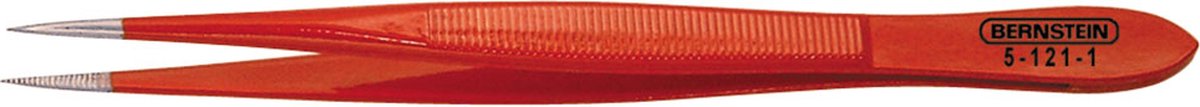 Bernstein 5-121-1 Precisiepincet Spits, fijn 120 mm