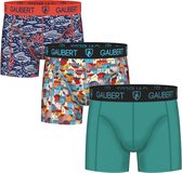 GAUBERT 3-PACK Premium Heren Bamboe Boxershort GBSET-268-XL